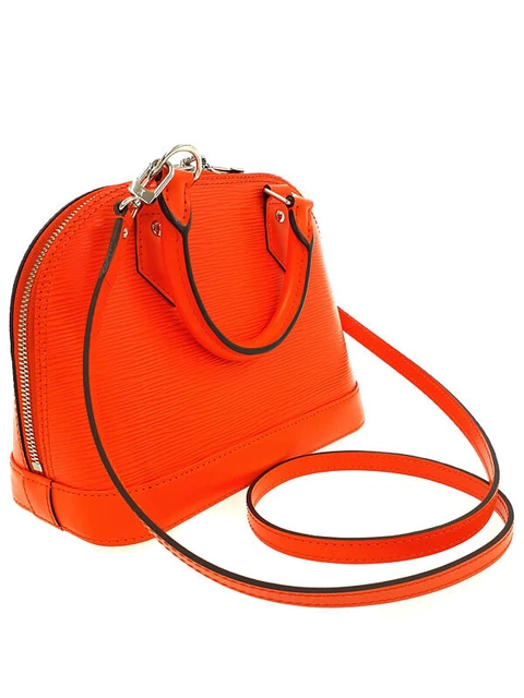 Louis Vuitton Epi Alma BB M40854 Ladies 2WAY bag Orange Silver Hardware Women's Louis Vuitton Epi Alma BB M40854 Ladies 2WAY bag Orange Silver Hardware Women's