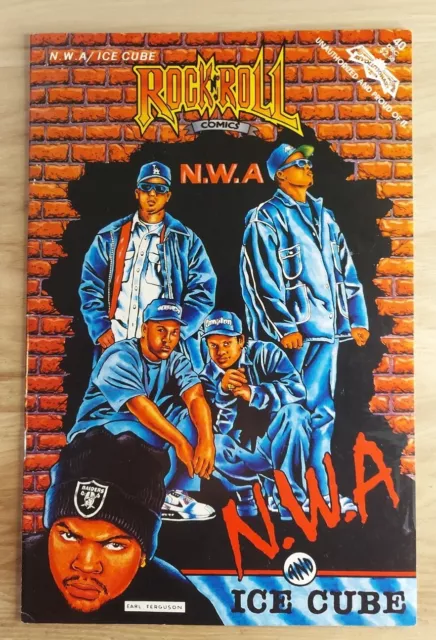 Rock N Roll Comics #40 Revolutionary Comics 1991 N.W.A. Ice Cube