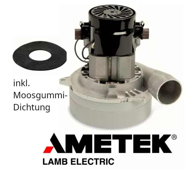 Ametek /Lamb Electric Saugmotor 119692-00, bei uns nur ORIGINAL - KEIN Nachbau