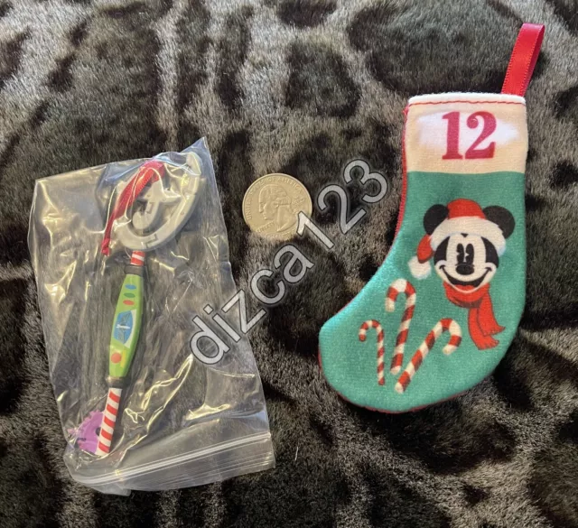 DISNEY STORE KEY Advent Calendar Mini Key Buzz Lightyear Toy St and