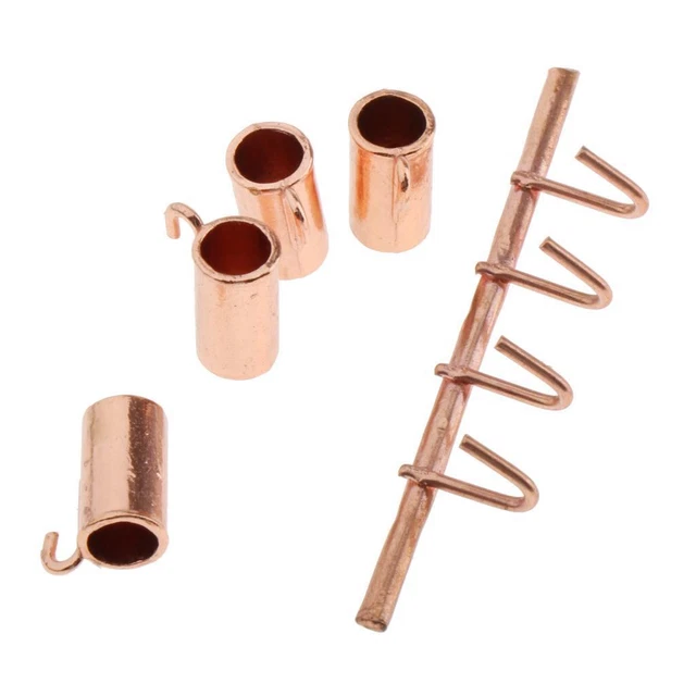 Puppenhaus Miniatur Küche Kupfer Becher mit Haken Kochen Spielset, Hängen 3