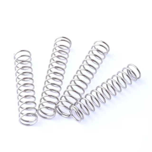 Compression Spring 0.9mm Wire Diameter 5-8mm Dia 10-60mm Length Zinc Plated