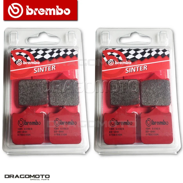 4 Bremsbeläge Vorne Brembo SA Rot Sinter – Für Honda CBR 600 RR Ab 2007