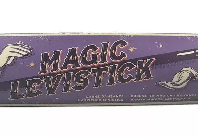 MAGIC LEVISTICK Levitating Magician Stick ~ ILLUSION Trick by Ridley’s ~ NEW NIB