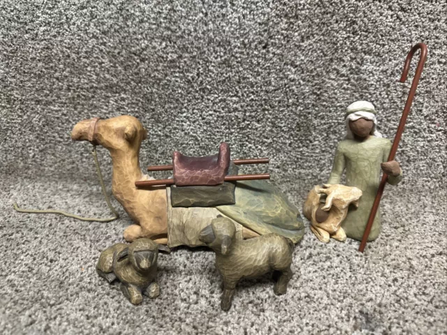 Willow Tree by Demdaco Shepherd and Stable Animals, by Susan Lordi, Model 26105 Willow Tree by Demdaco Shepherd and Stable Animals, by Susan Lordi, Model 26105