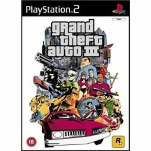 Grand Theft Auto III (Sony Playstation 2 PS2) *NO BOX or MANUAL*