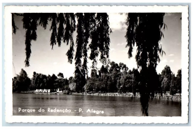 Porto Alegre Brazil Postcard Redencao Park P.Alegre c1950's Vintage RPPC Photo