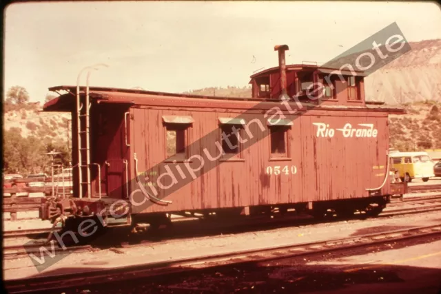 Railroad Slide Denver & Rio Grande Western D&RGW 0540 by D. Weber Duplicate #44