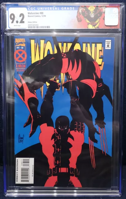 Wolverine #88  CGC 9.2 1st Deadpool Wolverine Deluxe Edition