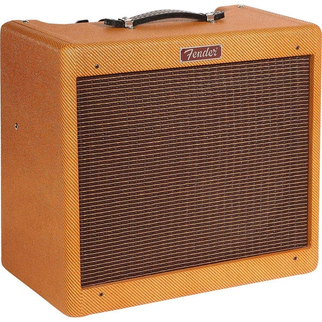 Fender Blues Junior LTD Amplifier with 12" Jensen C12N Speaker, Lacquered Tweed Fender Blues Junior LTD Amplifier with 12" Jensen C12N Speaker, Lacquered Tweed