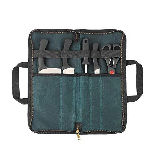 Denifiter Chef's Travel Knife Case Portable Knife Roll Bag For Men And Women ...