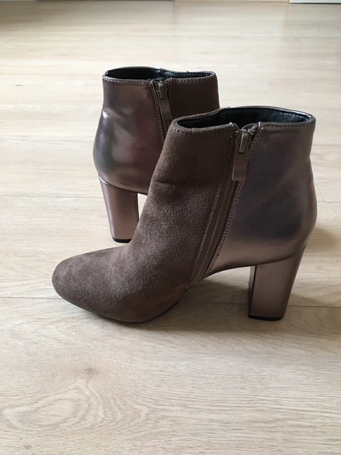 Bottines a talons marron taupe pointure 38 TBE 6