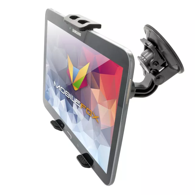 360° Voiture Ventouse Tablette Support de Vitres pour Samsung Tab A / E