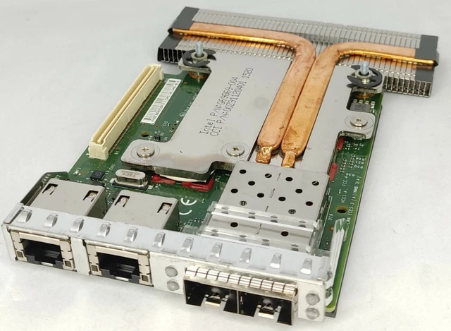 Placa de retea server C63DV Intel X520/i350 2-Port SFP+ 10GbE ; 2xRJ45