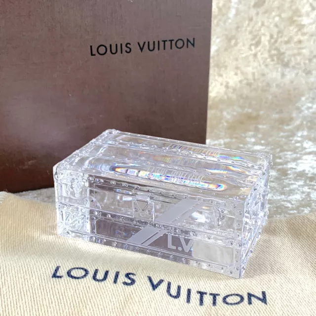 Louis Vuitton 2010 VIP Not For Sale Gift Trunk Paper Weight Object Rare JPN  Ltd