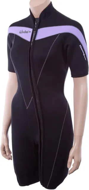 Henderson 3mm Women's THERMOPRENE Shorty  Wetsuit - Front Zip Size 24