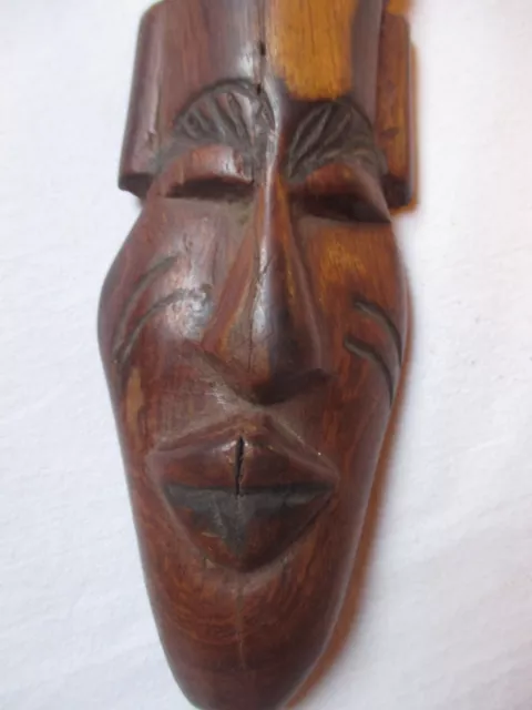 Bellissima Maschera Decorativa Africana in legno - Vintage