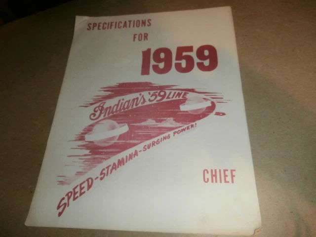 1959 indian motorcycle for sale