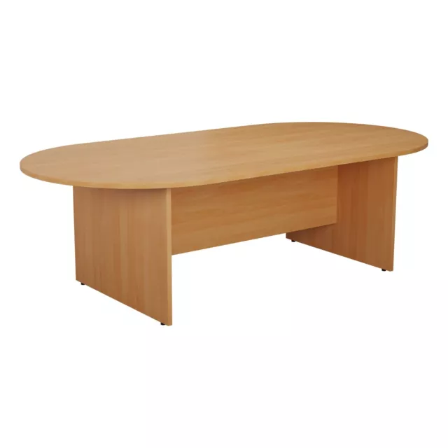 RZ D-End Meeting Boardroom Office Table Beech