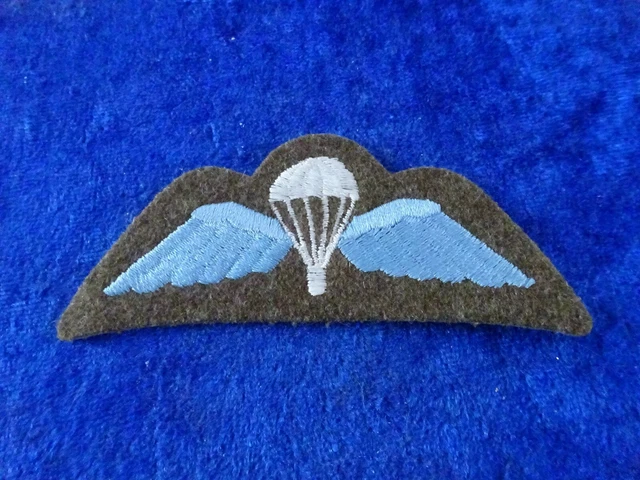 (A12-AD3) Airborne Fallschirmjäger Stoffabzeichen Niederlande Holland