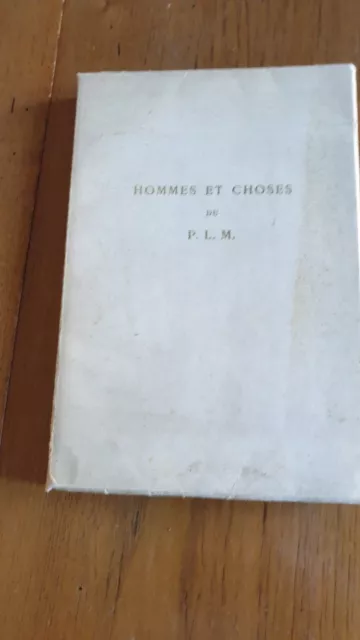 HOMMES ET CHOSES DU PLM  Devambez 1911