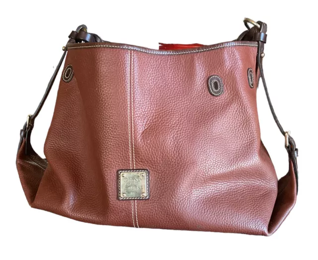 Dooney & bourke florentine leather twist sac shoulder bag best sale