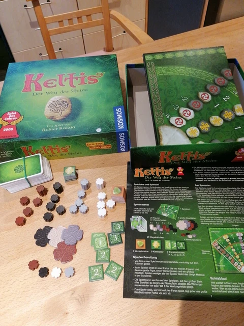 Brettspiel Keltis Der Weg der Steine Kosmos Spiel des Jahres 2008 vollständig