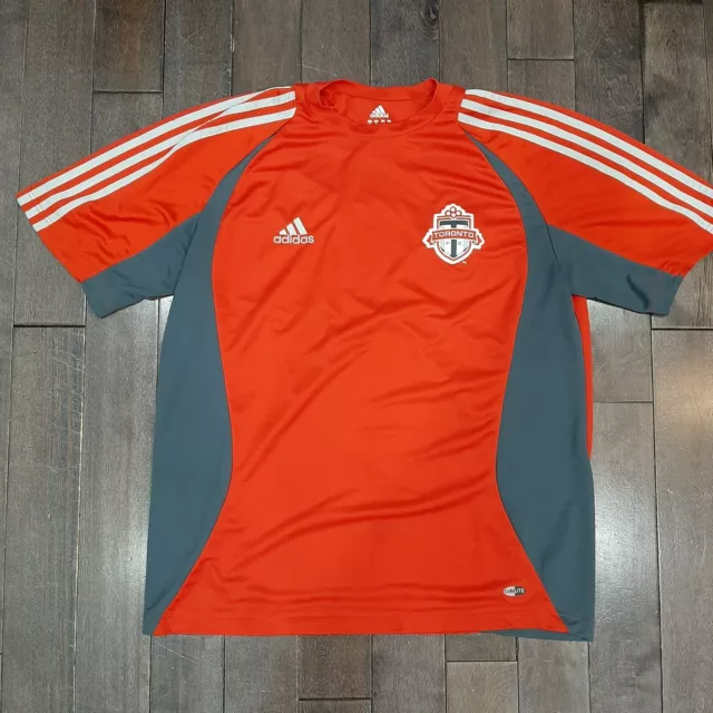 Adidas Clima365 MLS Toronto FC Home Red Football Soccer Jersey Men's Size Med