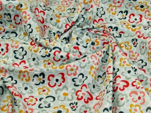 John Louden Cotton Needlecord Fabric Mint - per metre