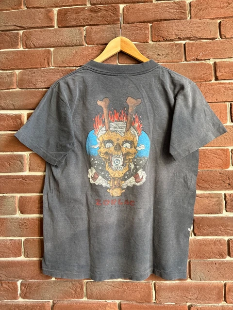80s Zorlac John Gibson Tシャツ Pushead Zorlac skateboards t - Gem