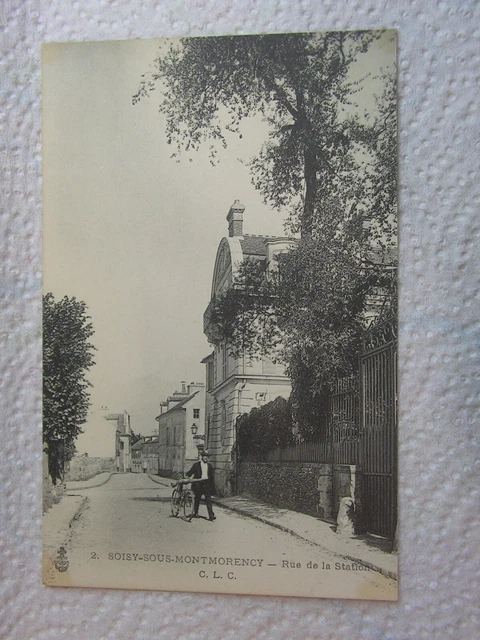 CPA - SOISY SOUS MONTMORENCY - Rue de la Station