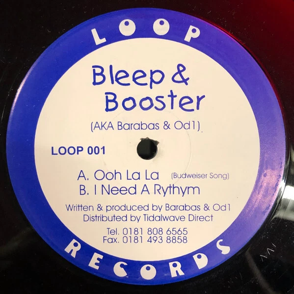 BLEEP & BOOSTER Aka Barabas & Od1 - Ooh La La (Budwiser Song) / I Need ...