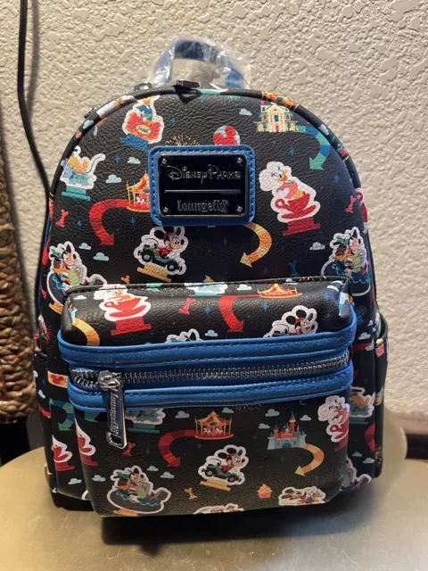 Loungefly Disney Parks Play At The Park Mini Backpack 🔥NWT