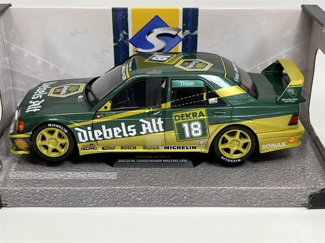 Mercedes 190 Evo II DTM Thiim #18 1992 1:18 Echelle Solido 1801009