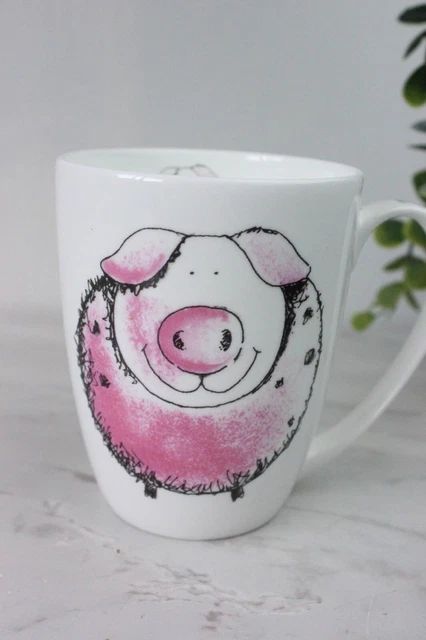 ARTHUR WOOD CHINA Tierbecher Rücken nach vorne - Schwein EUR 17,51 ...