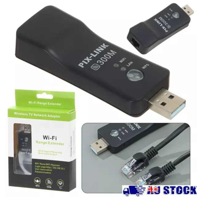 TV LAN Adapter Ethernet Cable Wireless LAN Adapter For Samsung Smart TV 3Q