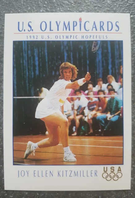 US Olymp Cards Joy Ellen Kitzmiller OS 1992 Nr. 5 Trading Card