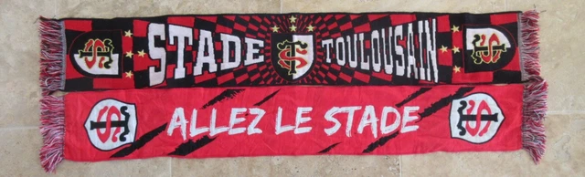 Lot 3 écharpe ALLEZ CASTRES OLYMPIQUE rugby supporter Finale TOP 14