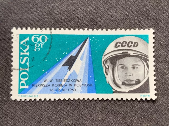 Poland Polska 1963 Second Join Space Flight 60Gr Vostok 6 Tierieszkowa Kosmosie