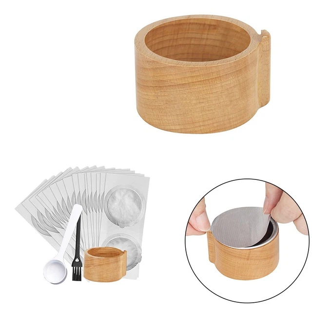 Riporta la freschezza per kit supporto guarnizioni in legno Nespresso Vertuoline