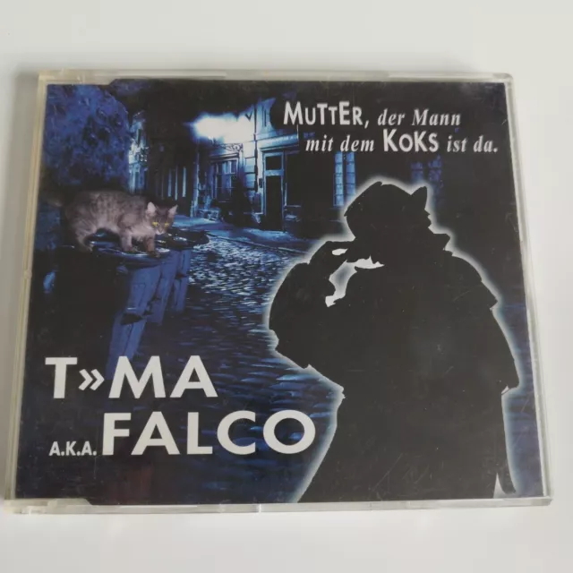 TMA A.K.A Falco- Mutter, der Mann mit dem Koks ist da- 5-Track-MCD WIE NEU