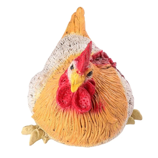 Halloween Ornaments Halloween Accessories Decked Rooster Statue