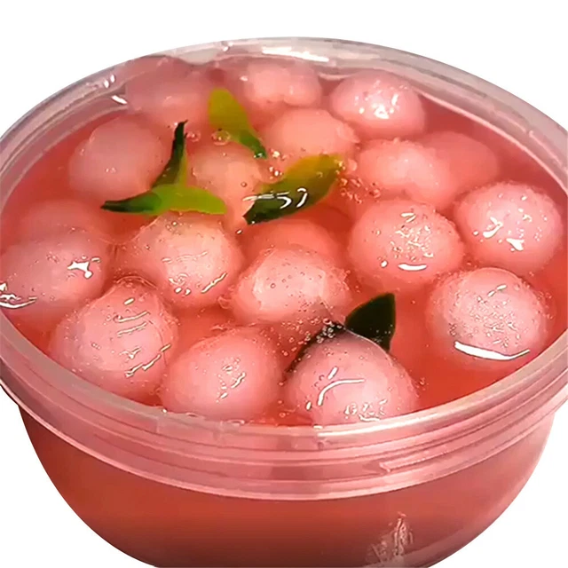 Color Mixing Cloud Slime Peach Putty Scented Stress Kids Crystal Clay Toy💖