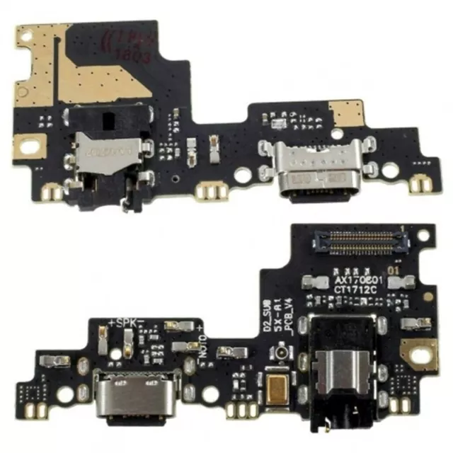 Placa De Carga Para Xiaomi Mi A1 / 5X Conector Usb Tipo C Antena Microfono