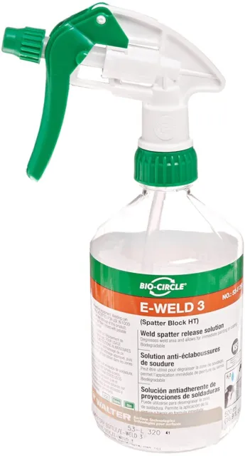 Walter 53L320 Empty E-Weld 3 Refillable Trigger Sprayer, 500mL Bottle