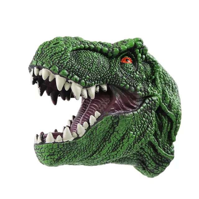 Animal Head Hand Puppet Figure Toy Gloves For Children T Rex Dinosaur Hand Toy 2
