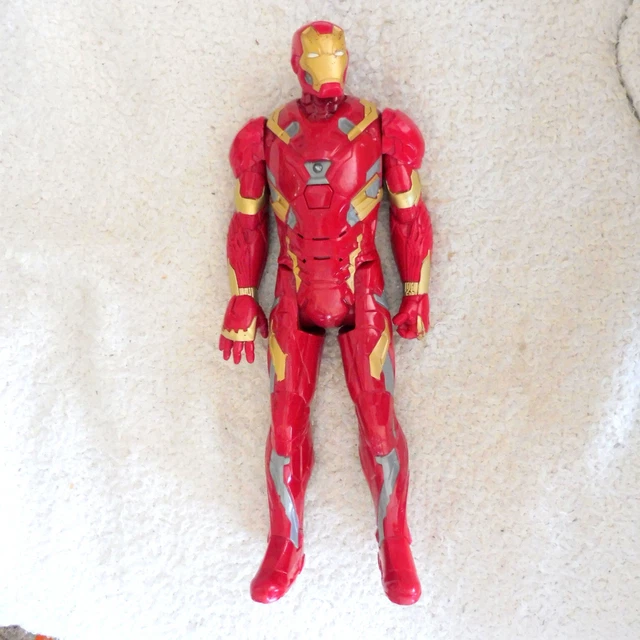 Iron Man Infinity Saga | Figura Marvel Avengers Endgame | 18 Cm | Scala 1:10 | PVC Nuovo Sigillato