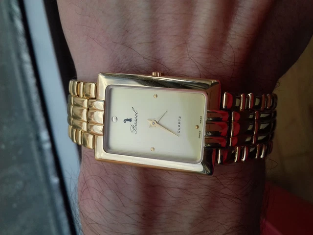 Montre Bracelet Automatique Vintage Losan - Calendrier, Fabriquée En Suisse (années 70) - Neuf Avec étiquettes