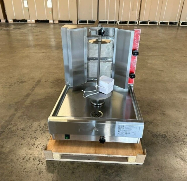 NEW COMMERCIAL SHAWARMA Machine Pastor Kebab Broiler Electric Spin KB2