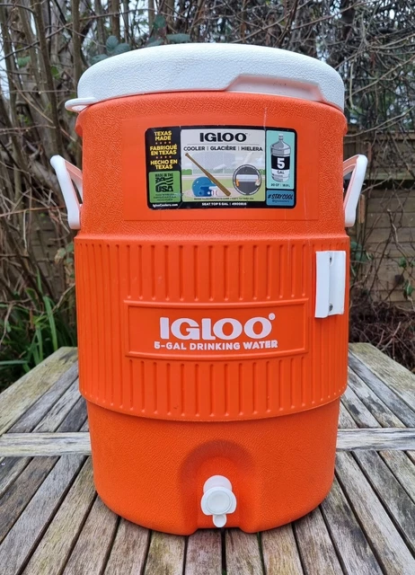 IGLOO 5 GALLON Seat Top Beverage Cooler Water Dispenser 1 £64.99 ...